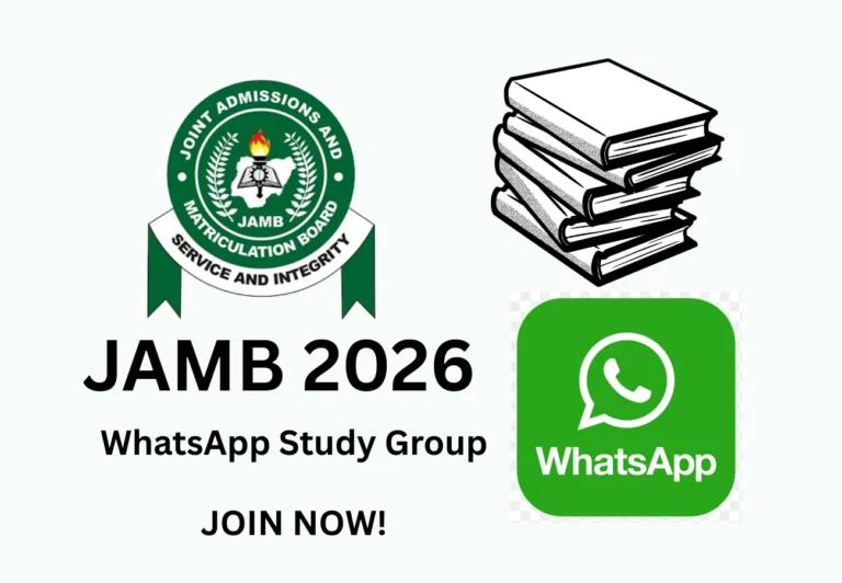 JAMB 2026 WhatsApp Group